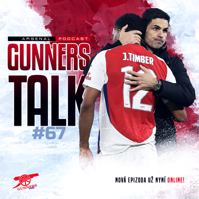 Obrázek epizody Gunners Talk #67 | Rozbory zápasů s PSG & Liverpoolem, Konec nadějím, Arsenal jako Netflix, Kritický Arteta, Martinelli na hrotu, Lewis-Skelly netleská, Merino plán E & Berta úřaduje