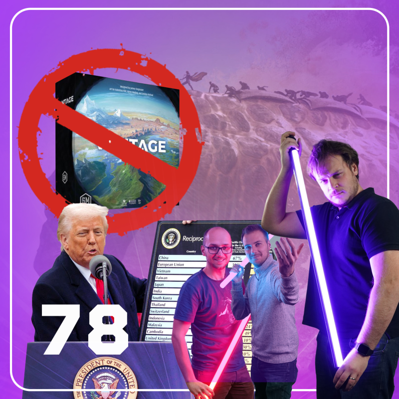 Obrázek epizody #78 - Deskoherní černý týden, aneb americká cla