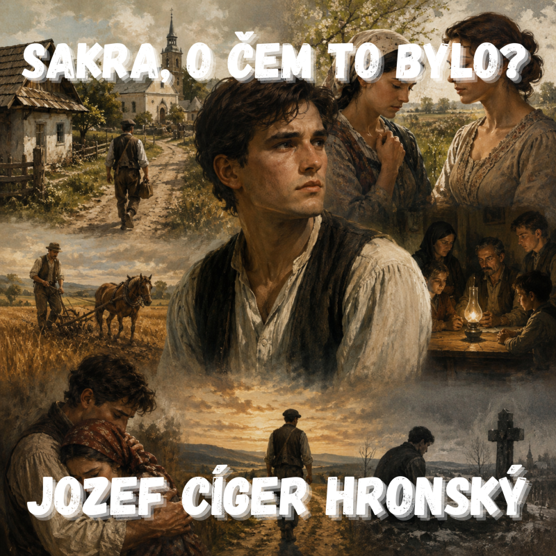 Obrázek epizody 66. Jozef Cíger Hronský - Hrdina, kterého byste na ulici přehlédli (Jozef Mak)
