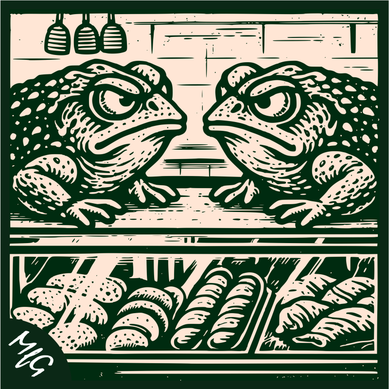 Obrázek epizody Ropucha u pultu