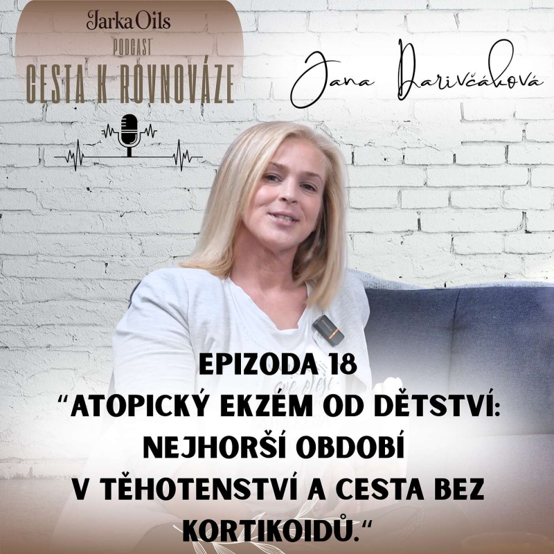 Obrázek epizody Atopický ekzém od dětství: Nejhorší období v těhotenství a cesta bez kortikoidů“