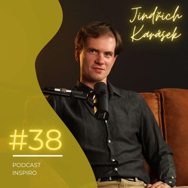 Obrázek epizody #38 Jindřich Karásek: Život hackera - film vs. realita. Jak nepřijít o všechna data? | Inspiro