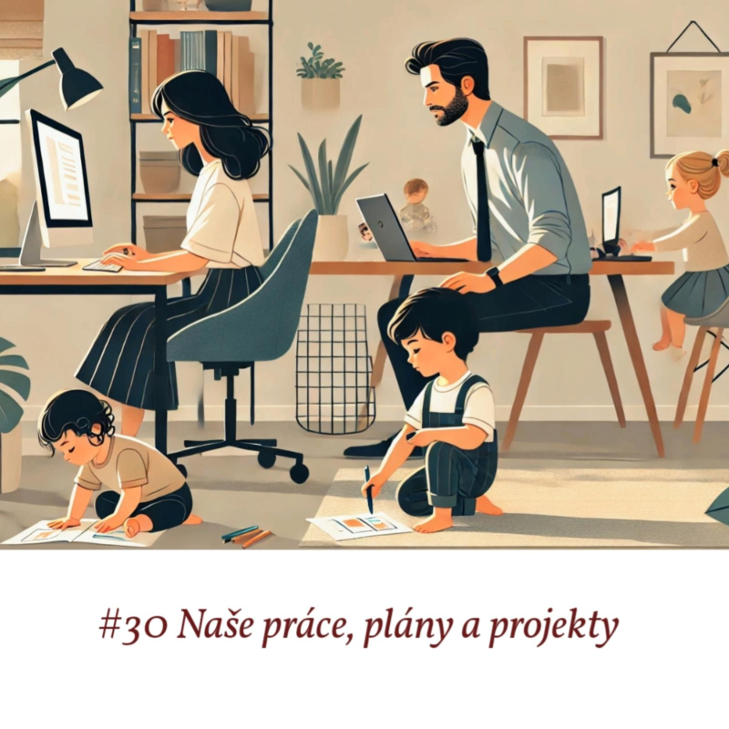 Obrázek epizody #30 Naše práce, plány a projekty