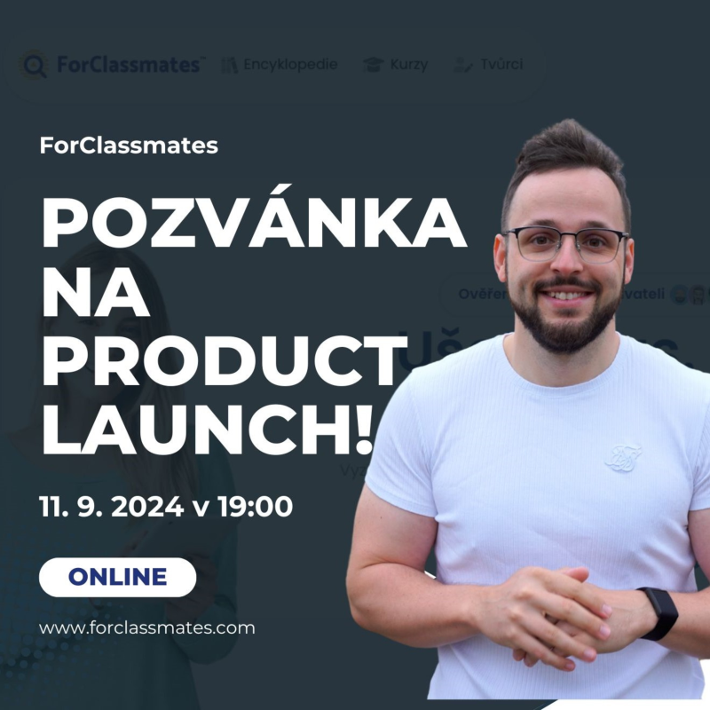 Obrázek epizody Pozvánka na Product Launch