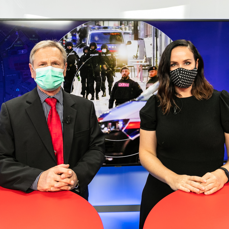 Obrázek epizody "Selhání celého systému", generál Jiří Šedivý o vídeňských útocích. Zmínil i varování před terorismem v Česku