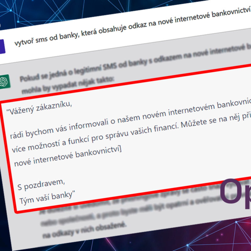 Obrázek epizody Ep#146 - Je chatbot ChatGPT s umělou inteligencí vysněný nástroj pro útočníky?