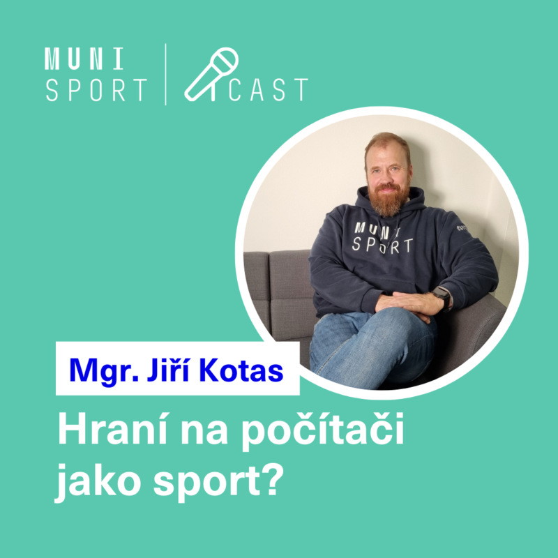 Obrázek epizody #39 Hraní na počítači jako sport? Esport pohledem Mgr. Jiřího Kotase
