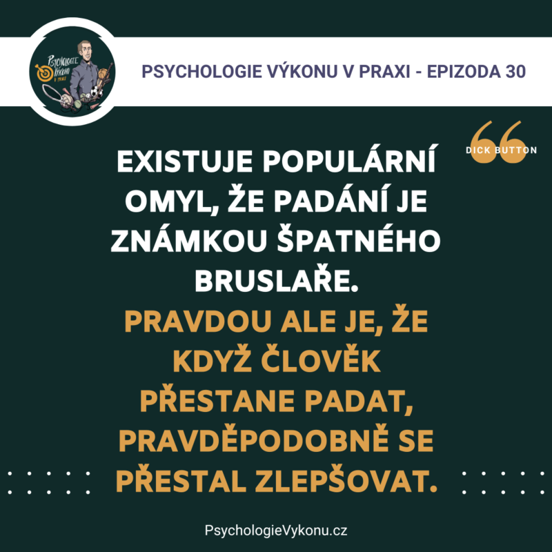 Obrázek epizody #30 Jak se přestat BÁT CHYB? (Dick Button - Sezóna II., ep. 3)