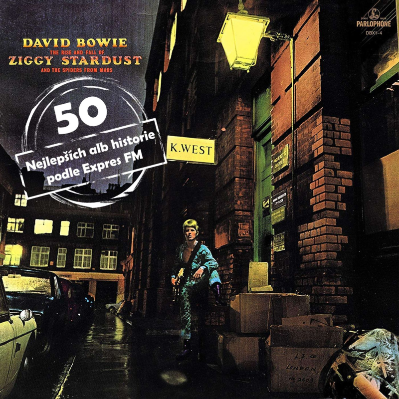 Obrázek epizody 50 nejlepších alb hudební historie podle Expres FM! 12. místo The Rise and Fall of Ziggy Stardust and the Spiders from Mars