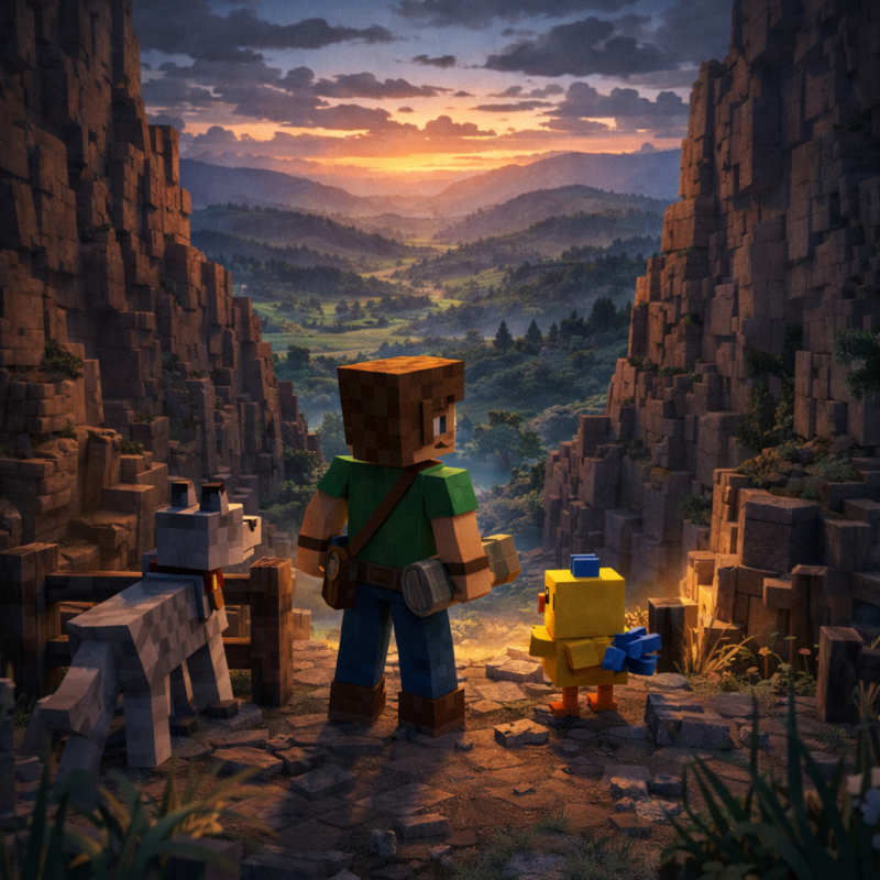 Obrázek epizody Kapitola 61 – Ozvěna, která lže | Karlíkovy minecraftické pohádky (Kniha 2)