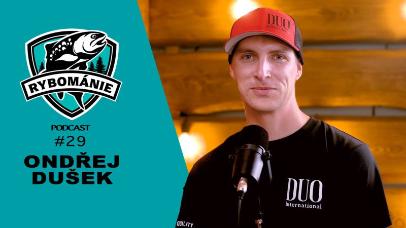 Obrázek epizody RYBOMÁNIE podcast #29 - Ondřej Dušek - Specialista na Trout areu a cílený lov velkých štik