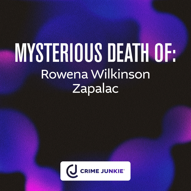 Obrázek epizody MYSTERIOUS DEATH OF: Rowena Wilkinson Zapalac