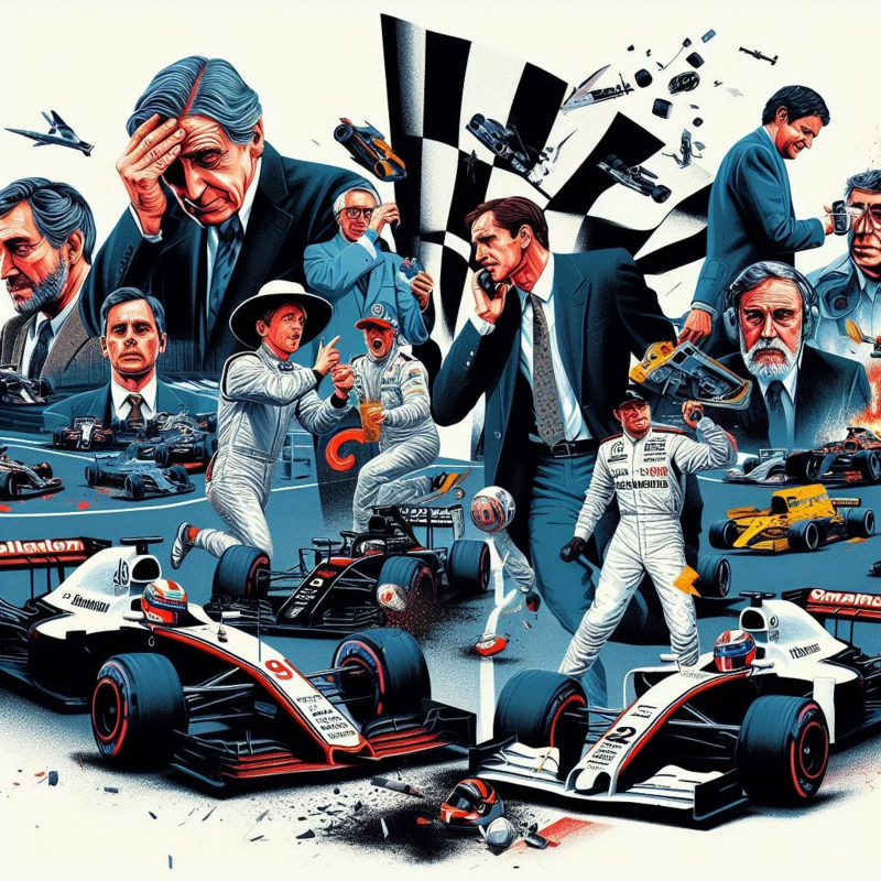 Obrázek epizody 10 (+5) největších chyb ve formuli 1