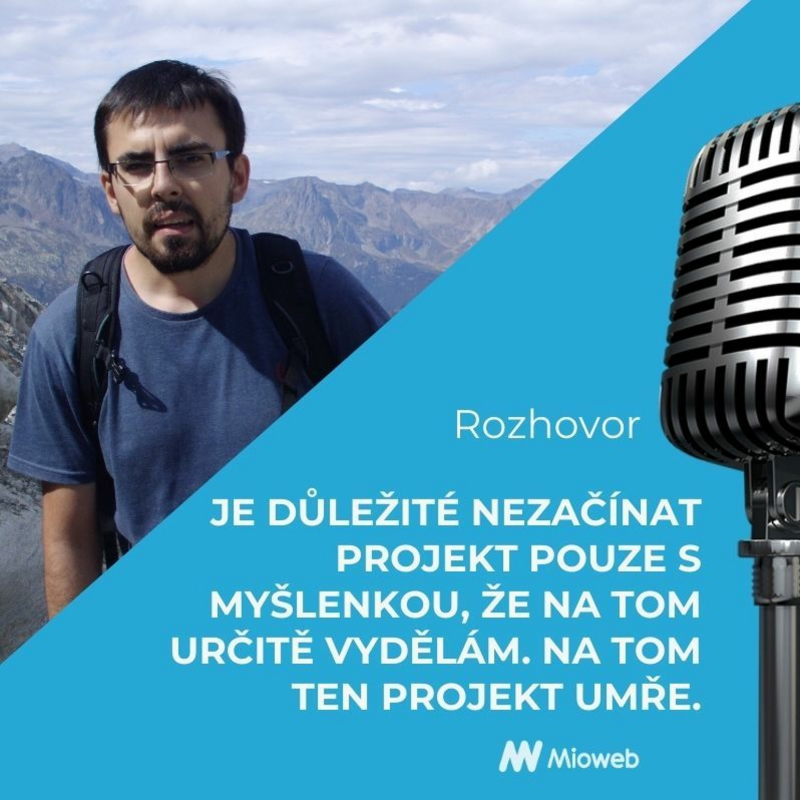 Obrázek epizody Je důležité nezačínat projekt pouze s myšlenkou, že na tom určitě vydělám. Na tom ten projekt umře.