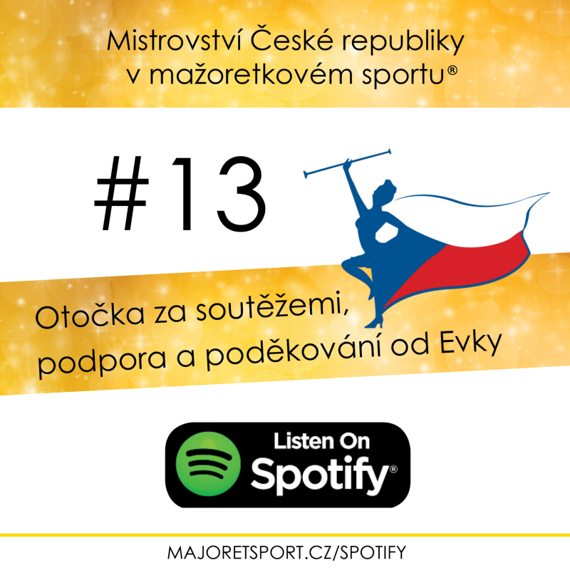 Obrázek epizody # 13. OTOČKA ZA SOUTĚŽEMI, PODPORA A PODĚKOVÁNÍ