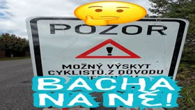 Obrázek epizody Pozor, výskyt cyklistů na cyklotrase!