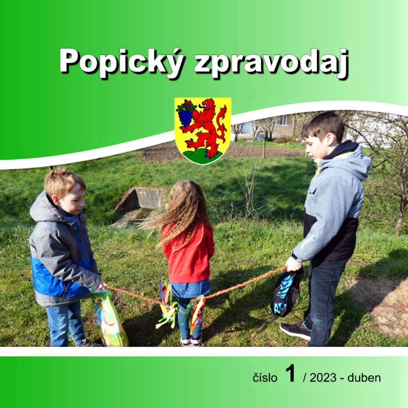 Obrázek epizody Popický zpravodaj - Číslo 1/2023 - Duben