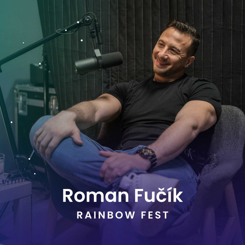 Obrázek epizody Roman Fučík (Rainbow Fest): Jak pořádat festival, který baví děti i dospělé?