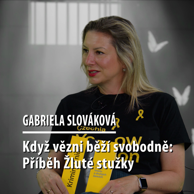 Obrázek epizody Motýl za katrem 2: GABRIELA SLOVÁKOVÁ - „Běh, který láme stigma“ ŽLUTÁ STUŽKA