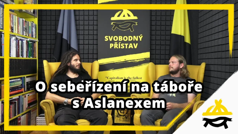 Obrázek epizody Studio Svobodného přístavu: O sebeřízení na táboře s Aslanexeem