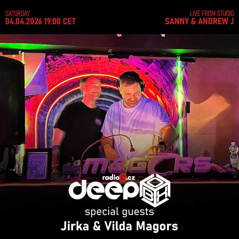 Obrázek epizody RadioB - DeepBox live: Jirka&Vilda M&gors (4.4.2026)