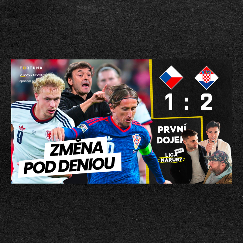 Obrázek epizody Liga naruby První dojem | Znatelná změna pod Deniou: méně nákopů, víc fotbalu. Kdo z nováčků proti Chorvatsku zaujal?