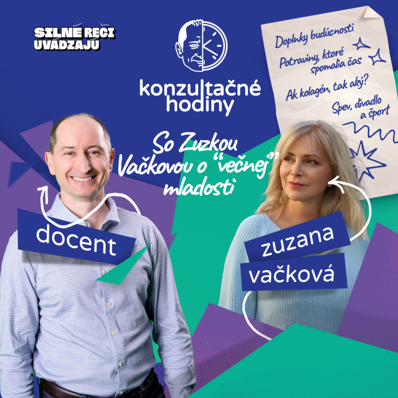 Obrázek epizody Konzultačné Hodiny ep.21 - O večnej mladosti so Zuzkou Vačkovou