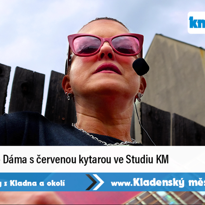 Obrázek epizody Jitka Hrubá - Dáma s červenou kytarou, co hraje jen tak pro radost nás všech, ve Studiu KM