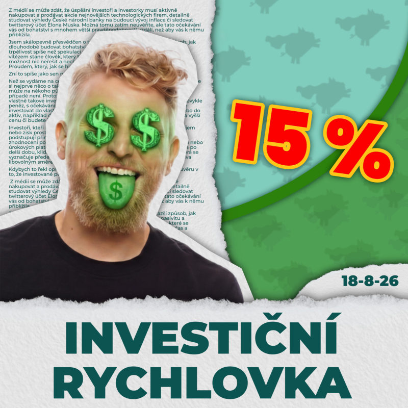 Obrázek epizody ETF na pražskou burzu se blíží! Kdy se ho dočkáme a kolik bude stát?
