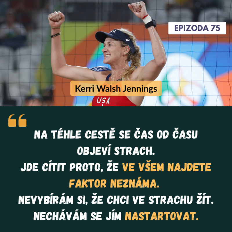 Obrázek epizody #75 Za jakou myšlenku se STYDÍ legenda beachvolejbalu? (Kerri Walsh Jennings, Sezóna III., ep. 7)