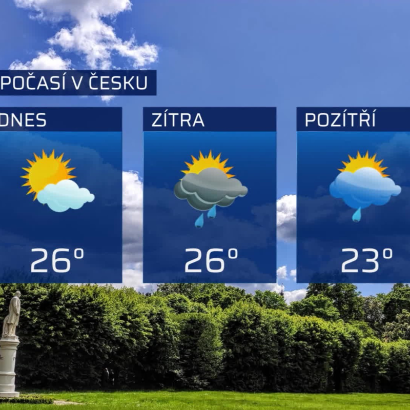 Obrázek epizody Počasí 4.6.2021 10:25
