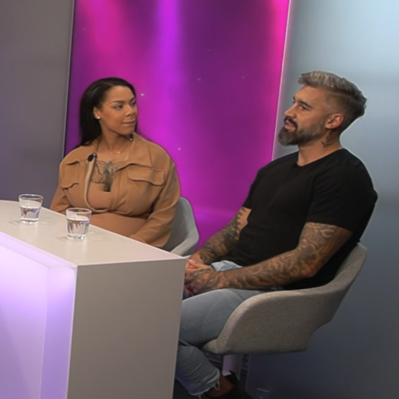 Obrázek epizody Snoubenci Josef Kůrka a Angie Mangombe o Survivoru a čekání na potomka / TALK! / 11. 4. 2023