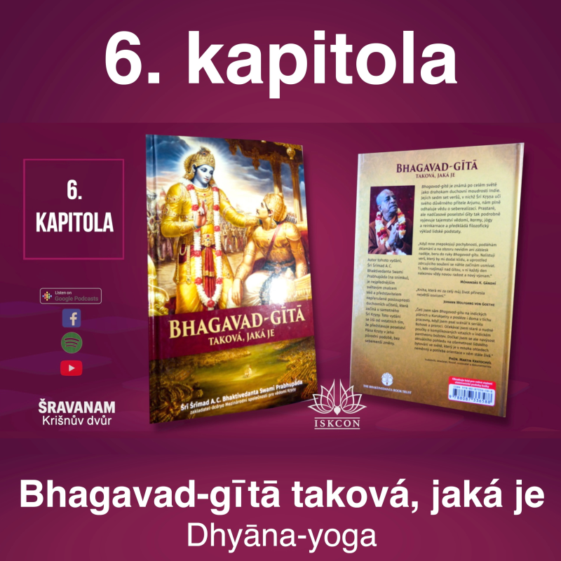 Obrázek epizody 6. kapitola Bhagavad-gītā taková, jaká je - Dhyāna-yoga