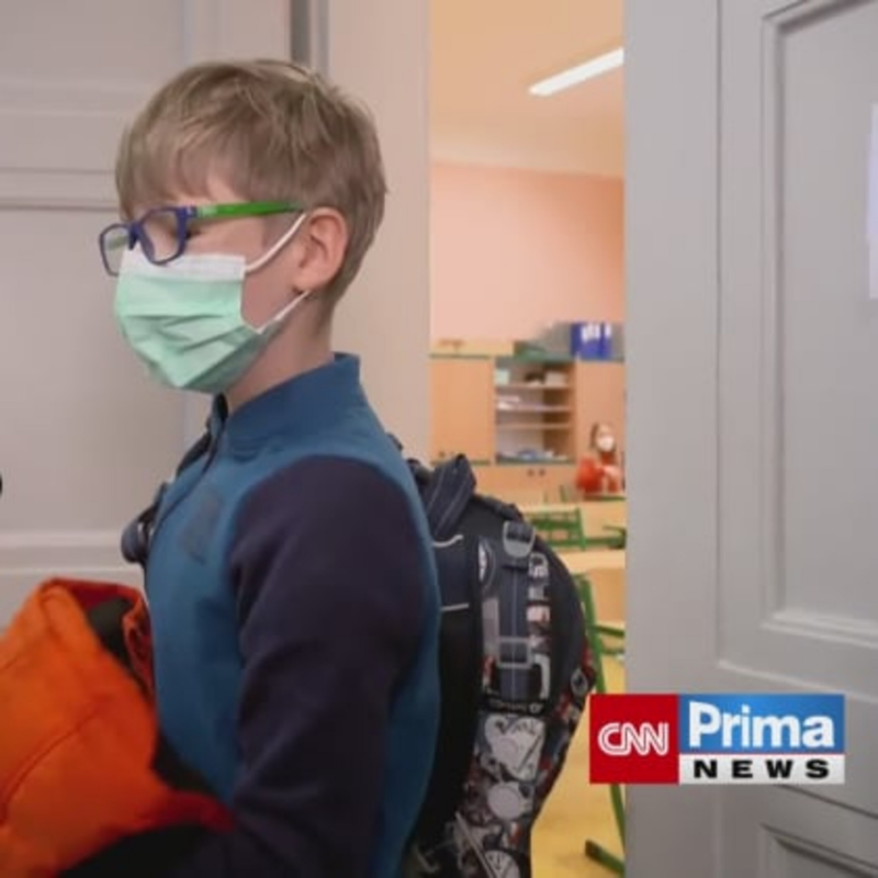 Obrázek epizody Ostatní žáci si na návrat do škol ještě počkají (zdroj: CNN Prima NEWS)