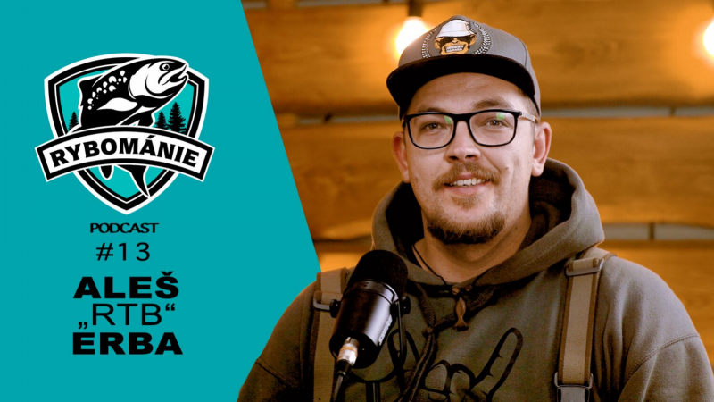Obrázek epizody RYBOMÁNIE podcast #13 - Aleš ,,RTB" Erba - O rybolovné technice borce a závodění v přívlači z lodě.