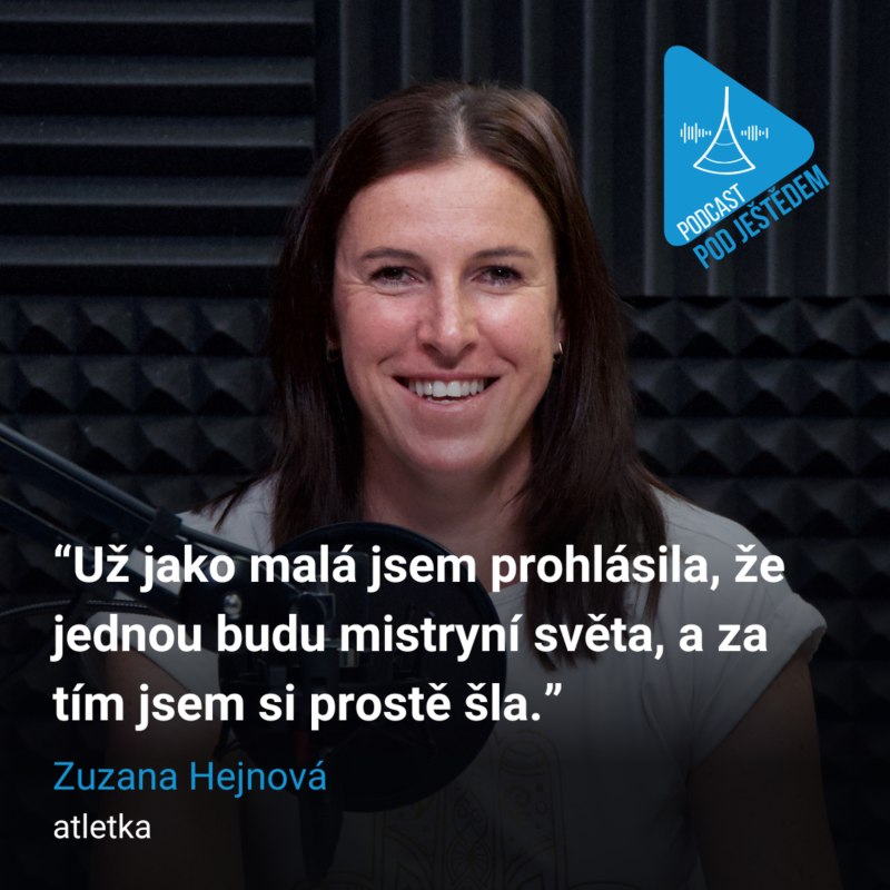 Obrázek epizody 3. atletka Zuzana Hejnová: Už jako malá jsem prohlásila, že jednou budu mistryní světa, a za tím jsem si prostě šla.