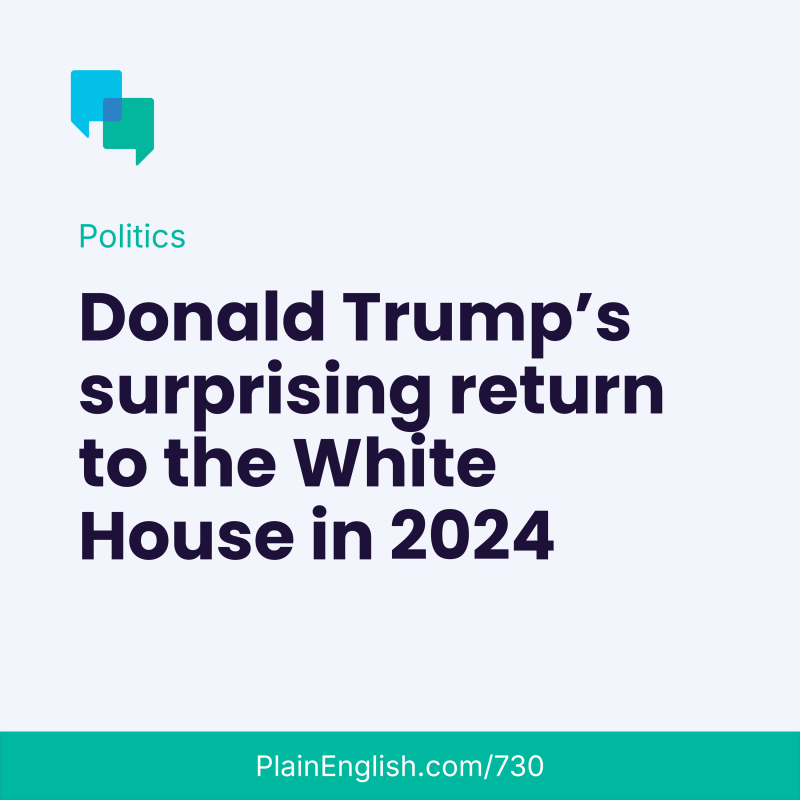 Obrázek epizody He's back: How Trump returned to power in 2024