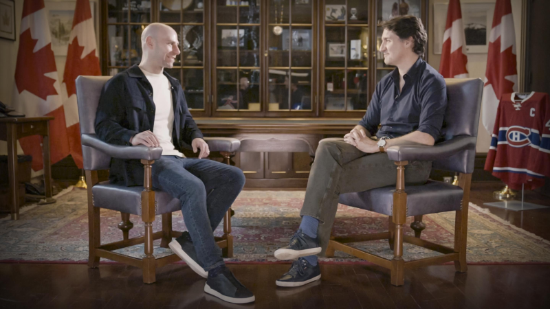 Obrázek epizody Sunday Pick: Canadian Prime Minister Justin Trudeau on facing impostor syndrome and taking criticism