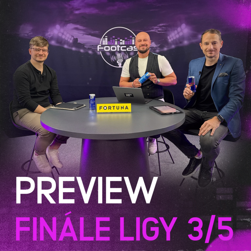 Obrázek epizody Derby pro Slavii, Plzeň si pojistí 2.místo a Jablonec nezaváhá | FOOTCAST PREVIEW Finále ligy 3/5