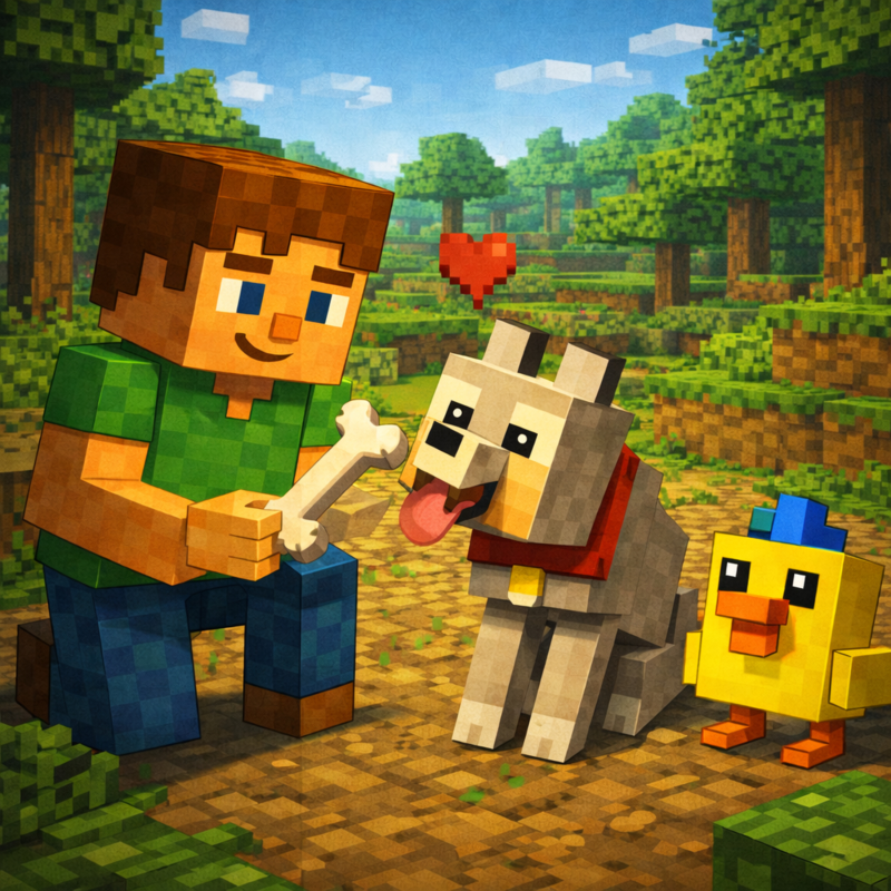 Obrázek epizody Kapitola 36 – Lupínek | Karlíkovy minecraftické pohádky