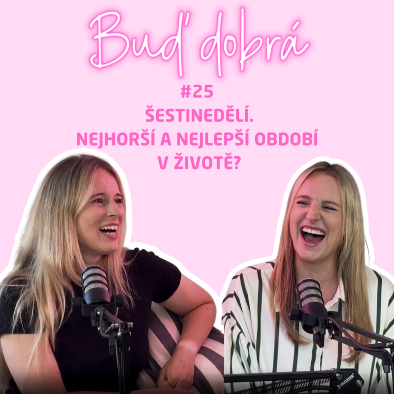 Obrázek epizody #25 Šestinedělí: Nový člověk je tady - co teď?, agresivita, bolavá vagína a síťované kalhotky