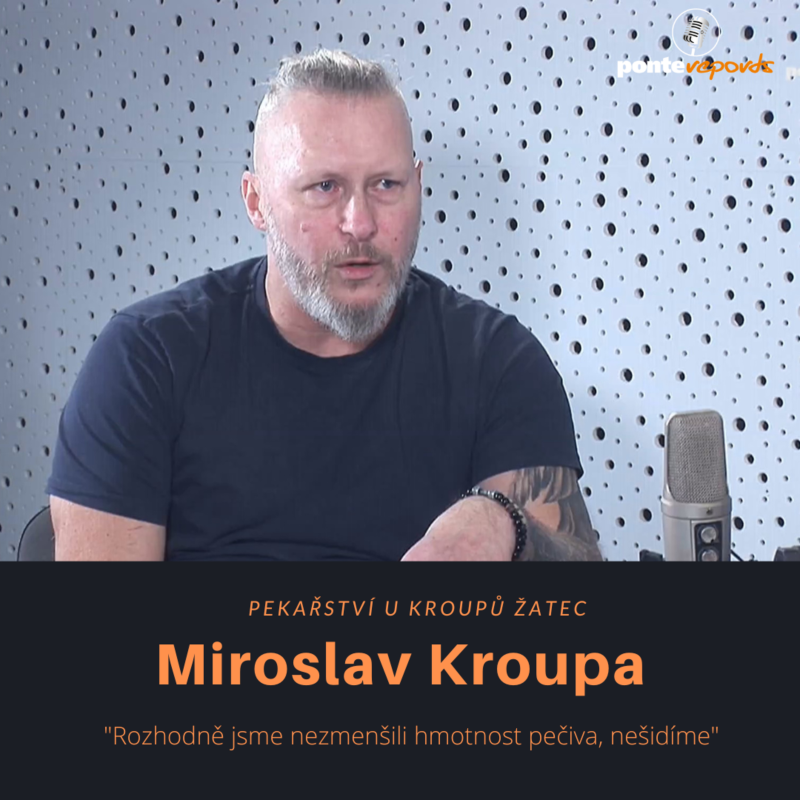 Obrázek epizody Míra Kroupa – pekařství U Kroupů Žatec: Rozhodně jsme nezmenšili hmotnost pečiva, nešidíme