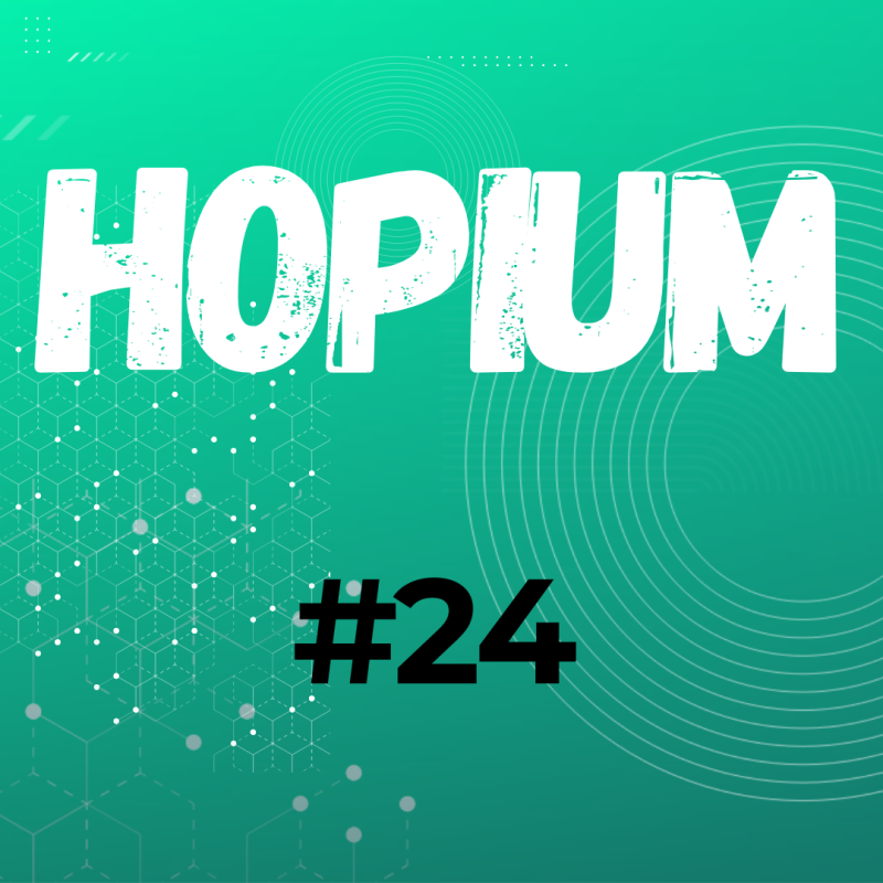 Obrázek epizody HOPIUM#24: Další celní válka, clarity act & opce na blockchainu