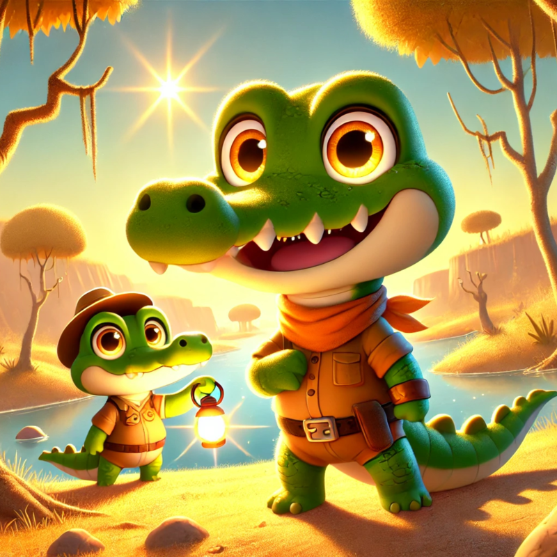 Obrázek epizody Krokodýl Kvido a ztracené bažiny - Pohádka před spaním