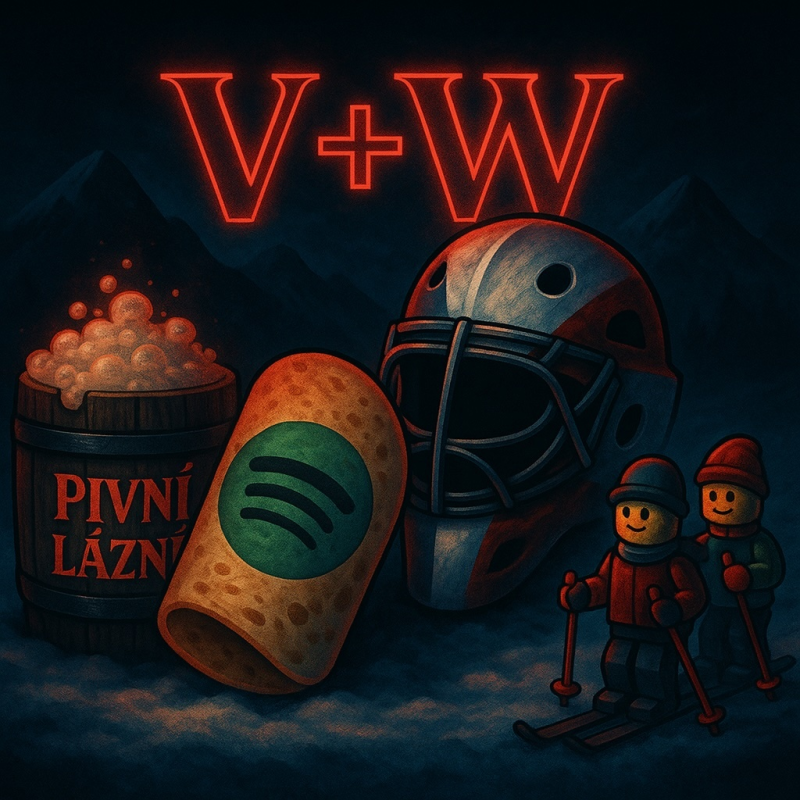 Obrázek epizody PIVNÍ LÁZNĚ: Teambuilding přežit. Teď začíná skutečná temnota: Spotify Hnilička a vláda budoucnosti.