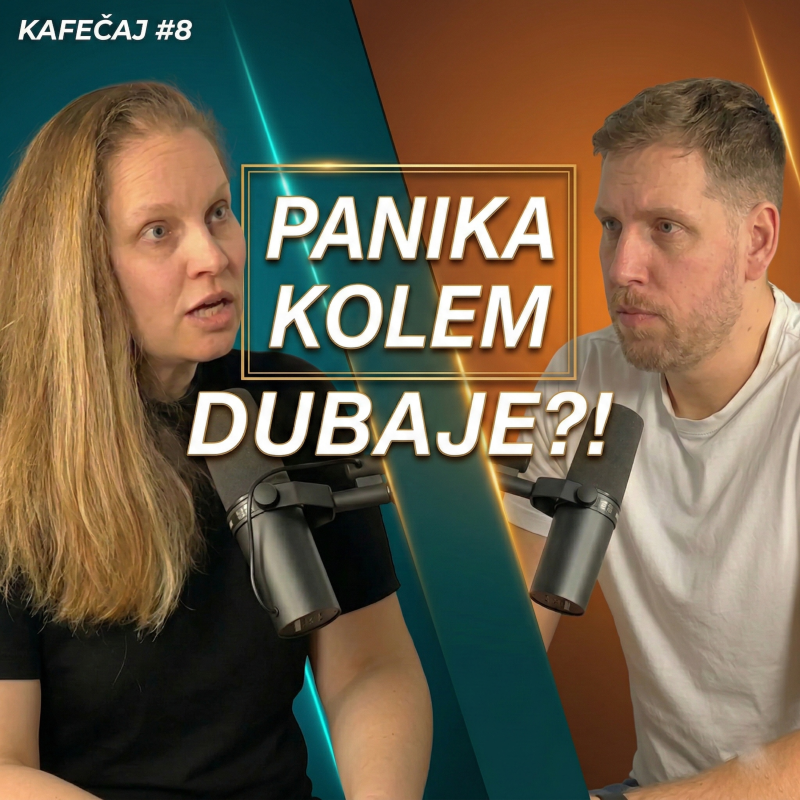 Obrázek epizody #8 Čas jsou peníze (i u jídla) a temná strana dubajských investic | Kafečaj