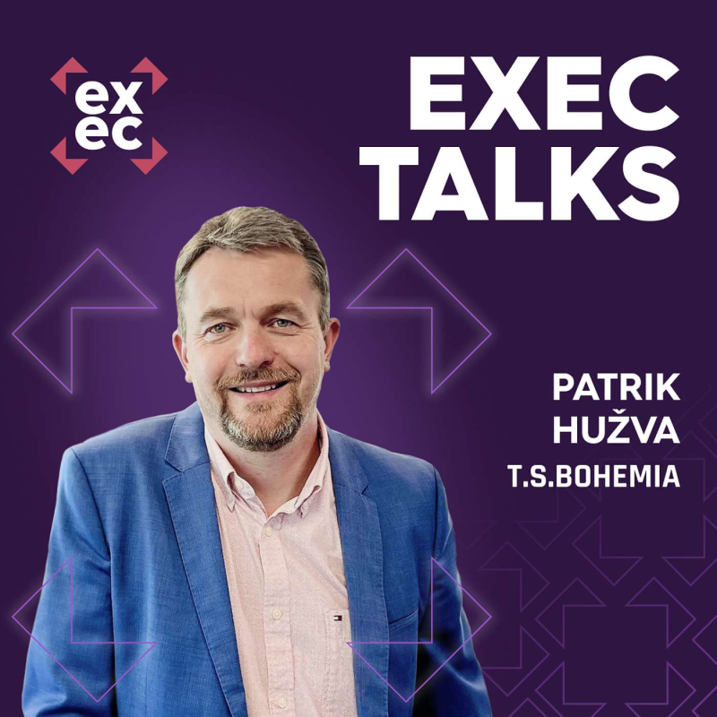 Obrázek epizody #40 exec talks: Patrik Hužva (CEO, T.S.BOHEMIA) –⁠⁠⁠⁠⁠⁠ Růst v krizi, B2B akviziční strategie a zákony přírody platné v byznysu