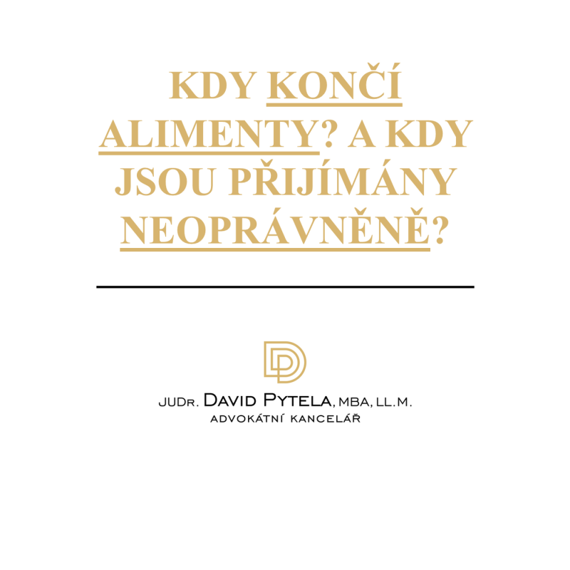 Obrázek epizody 43: Kdy končí alimenty? A kdy jsou přijímány neoprávněně?