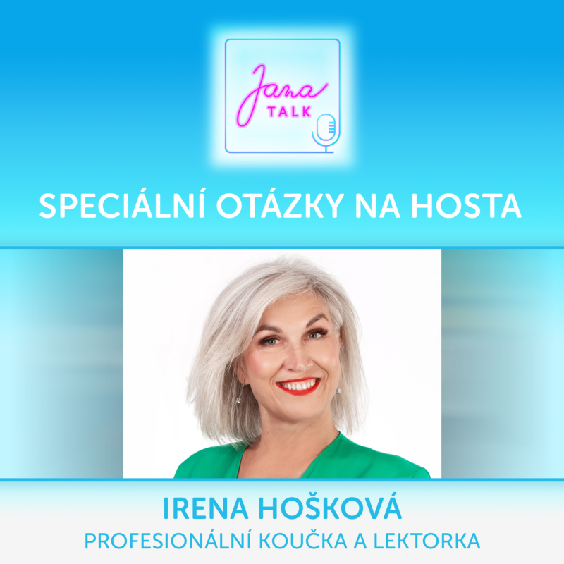 Obrázek epizody 49 Speciální otázky 🌿 Jak zvládat stres, najít klid a balanc | Irena Hošková