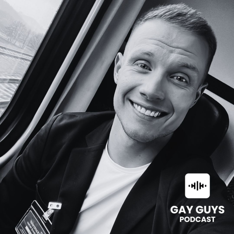 Obrázek epizody Práce na dráze není jen štípání lístků, zejména když jste pohledný gay ■ Epizoda 70 ■ GAY GUYS PODCAST